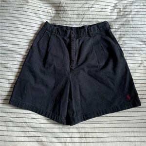 Vintage navy polo shorts